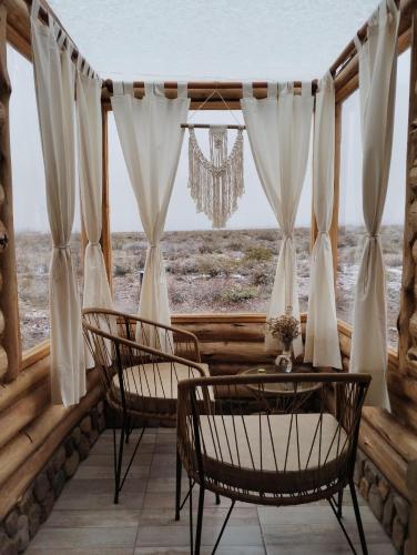 Balcone o terrazza di Cabañas Tierra Adentro