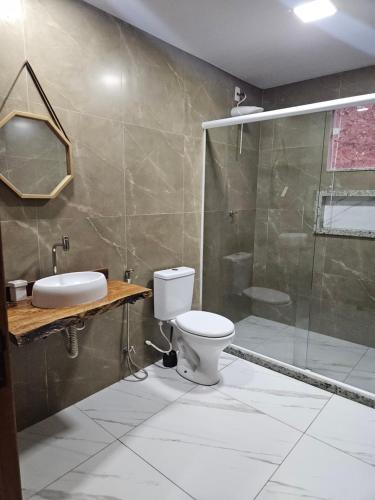 Ένα μπάνιο στο Refúgio do ipê