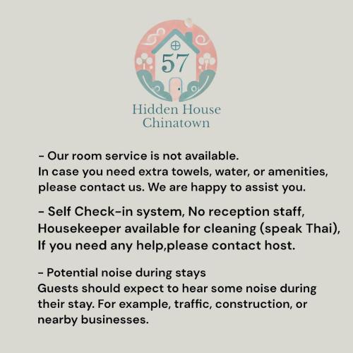 a screenshot of the kitchen house window with a picture of the kitchen house logo at 57 Hidden House BKK Chinatown in Bangkok