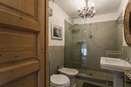 Koupelna v ubytování Casa Di Laura