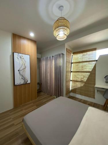 Una cama o camas en una habitación de Casa Theresa