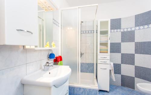 Koupelna v ubytování Apartment Ana