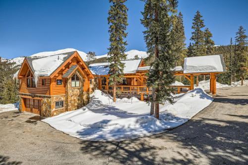 Bridge to Solitude home v zimě