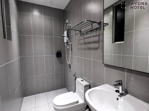 Koupelna v ubytování Havona Hotel - CIQ Johor Bahru - Self Check-In