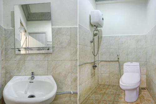 Koupelna v ubytování Hotel O Wisma Sartika