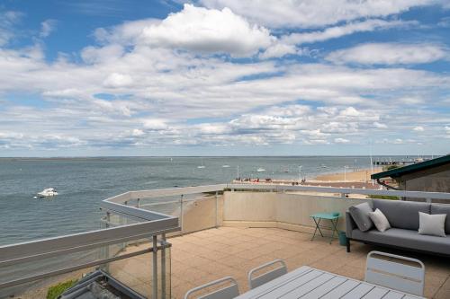 Appartement vue mer plein centre Arcachon