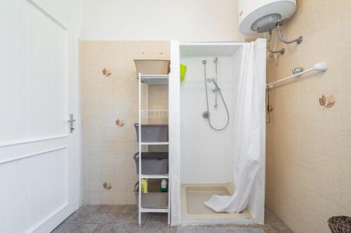 Koupelna v ubytování Casa Nora