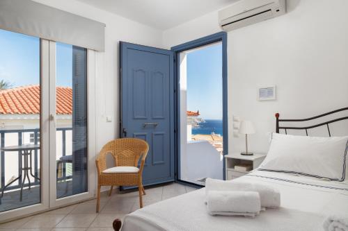 Nespecifikovaný výhled na moře nebo výhled na moře při pohledu z apartmánu