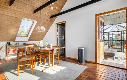Balkón nebo terasa v ubytování Cozy Home In Slagelse