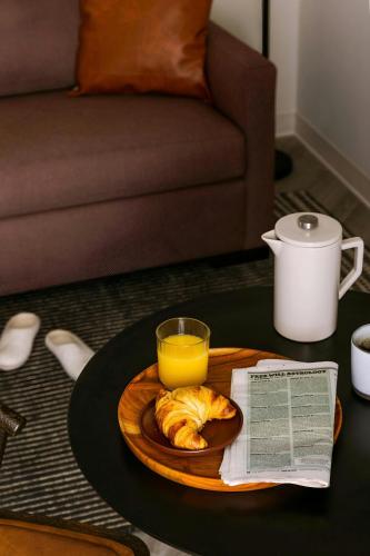 Sonder by Marriott Bonvoy The Fitz Apartments Downtown St Paulにあるシーティングエリア
