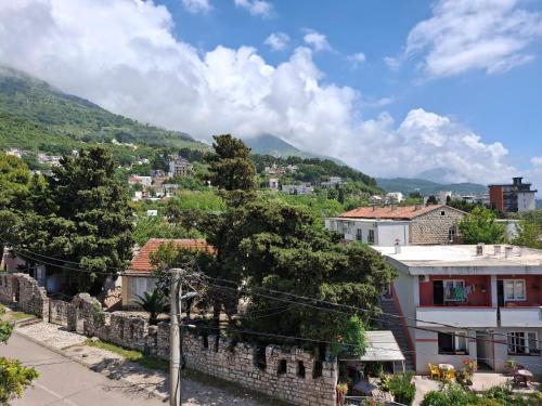 Vista general d'una muntanya o vistes d'una muntanya des del bed and breakfast