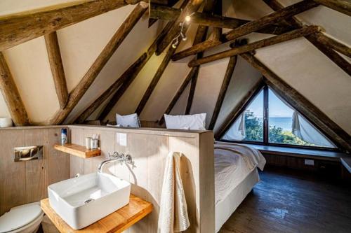 Et badeværelse på Shack On Supers - Stone Cottage