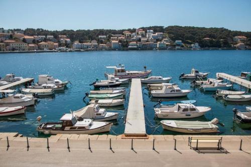 Sea view apartment Vindobona 2 modern stay with parking in Mali Lošinj Center