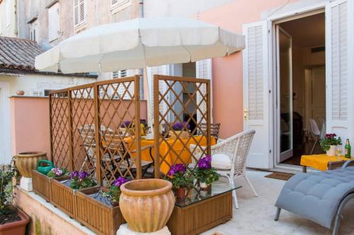 Sea view apartment Vindobona 2 modern stay with parking in Mali Lošinj Center