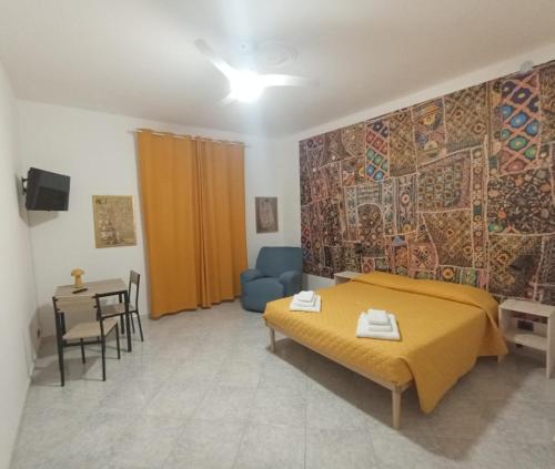 Postel nebo postele na pokoji v ubytování Guest House Casa Minardi