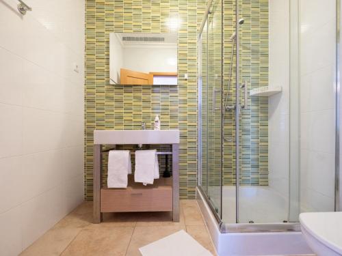 Et badeværelse på Quinta das Palmeiras