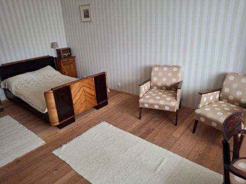 Zona d'estar a Perepuhkus Apartment