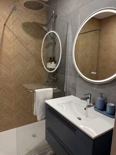 Koupelna v ubytování Apartamentos Sol da Luz