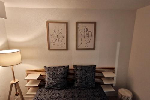 Χώρος καθιστικού στο Beautiful 2P 39 m2, AC, balcony