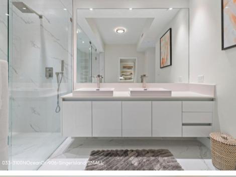 Koupelna v ubytování Luxury Resort Beach Condo