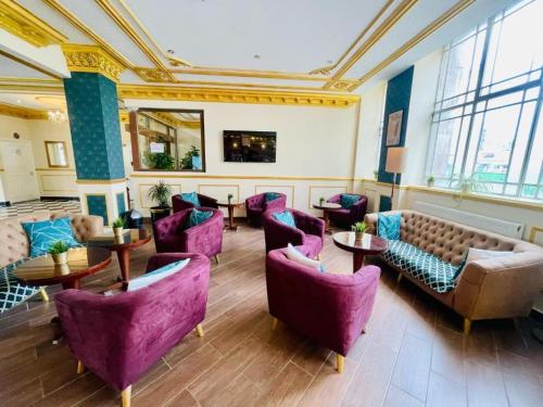 Et opholdsområde på The Digbeth Backpackers