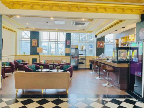 Et opholdsområde på The Digbeth Backpackers