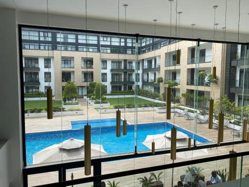 Swimmingpoolen hos eller tæt på One Bed Apartment