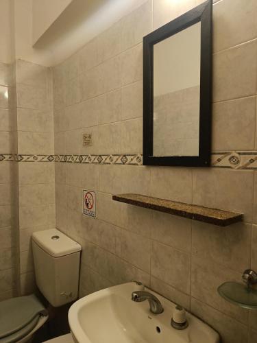 Ένα μπάνιο στο Hotel Manzanares Plaza