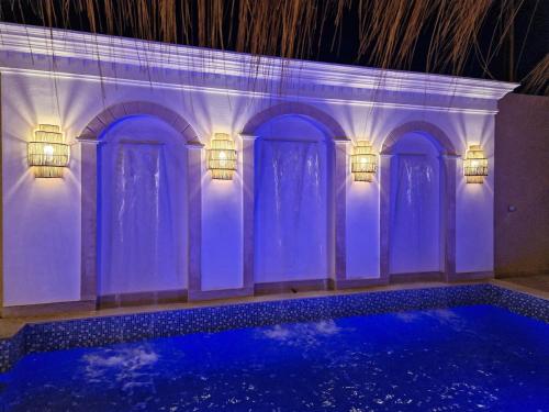 Villa Dar Aziza on a paradise island