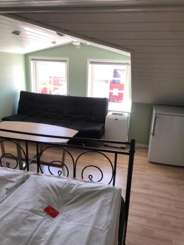 Cama o camas de una habitación en Rum mitt stan