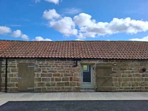 Bygningen som feriehuset ligger i