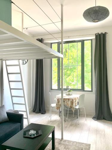 Independent studio fully equipped Lyon-Villeurbanne