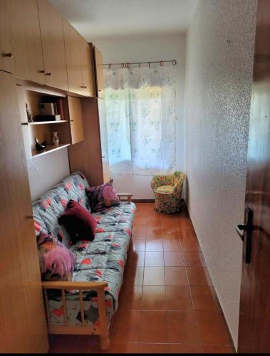Ruang duduk di Sea view apartment
