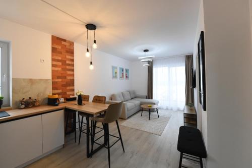 Dapur atau dapur kecil di Amber Central Residence