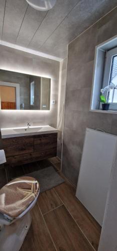 Katil atau katil-katil dalam bilik di Quiet place with sauna