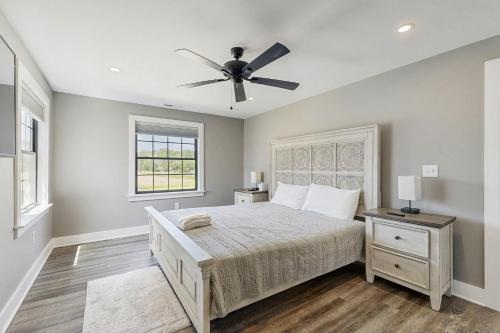 Voodi või voodid majutusasutuse Banks Cottage ---30708 Whites Neck Rd toas