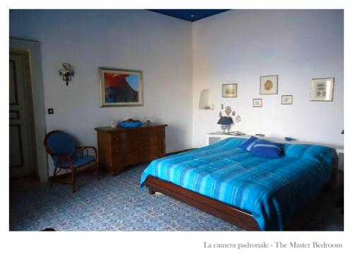 Postel nebo postele na pokoji v ubytování Villa Donatella