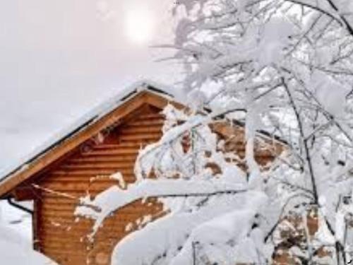 Chalet Echo des Montagnes v zimě