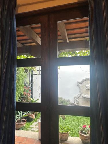 Zahrada ubytování Casa Elena