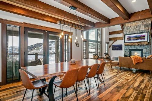 Posezení v ubytování Granby Ranch Lodge