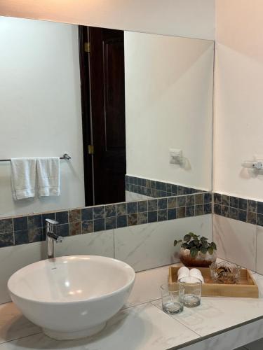 Koupelna v ubytování Casa Elena