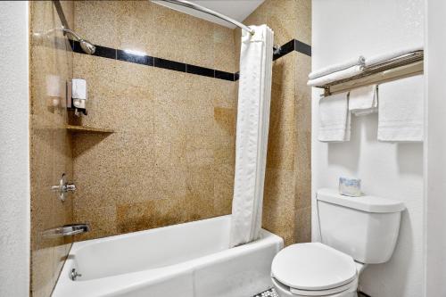 Koupelna v ubytování Americas Best Value Inn - Milpitas