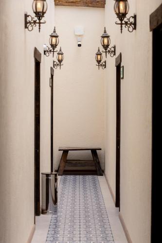 Bendito Capricho Hotelにあるベッド
