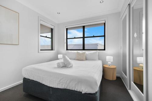 Katil atau katil-katil dalam bilik di Large Home in Mayfield