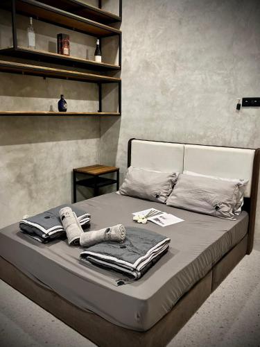 Χώρος καθιστικού στο Mori2Loft