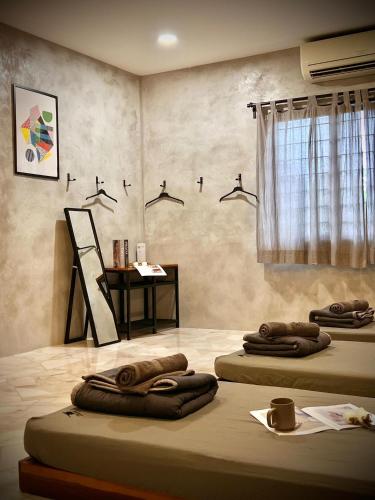Χώρος καθιστικού στο Mori2Loft