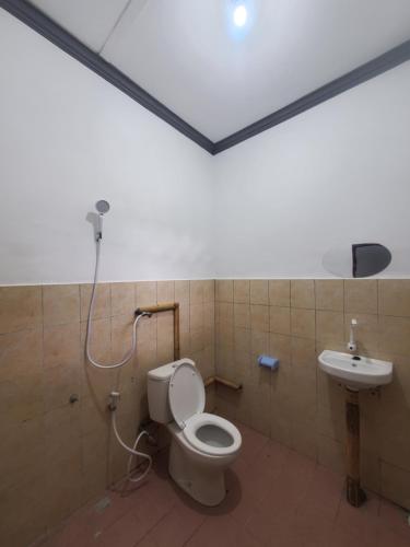 Koupelna v ubytování Bintang Guesthouse