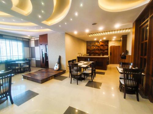 Ruang duduk di The Palm Aryan Gangtok 12 mins MG Marg