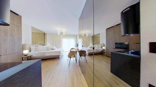 Μια τηλεόραση ή/και κέντρο ψυχαγωγίας στο RCS Apartment Czysta 123