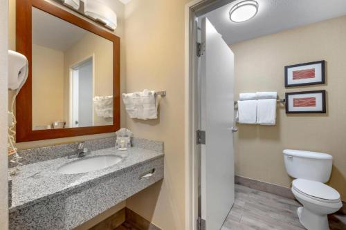 Koupelna v ubytování Comfort Inn & Suites Orem - Provo